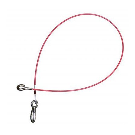 AL-KO Breakaway-kabel 950 mm med karbinhake och monteringskrok