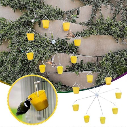 Fuglepariserhjul Spinde Pariserhjul Legetøj Med Fuglefoder