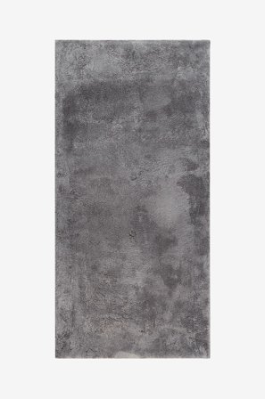 KM Home - Pehmeä kasa Royal Deluxe - Harmaa - Nukka- & ryijymatot - 60X120 - - Homeroom