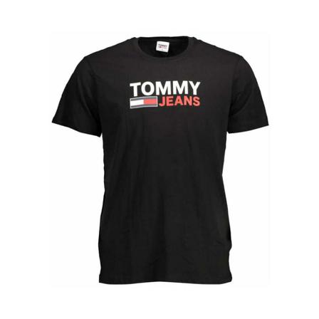 Tommy Hilfiger T-Shirts svart, Herr, Herr, Storlek: M