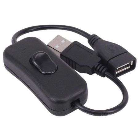 28 cm USB kabel med afbryder ON/OFF kabel forlænger skift til USB LED streng USB gadget USB strømforsyning enhed værktøjer