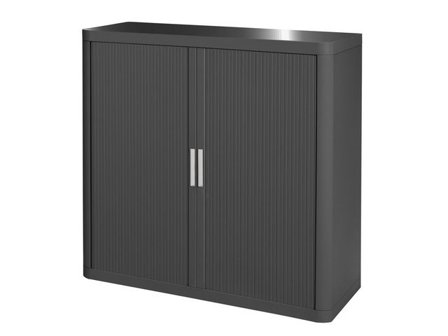 Paperflow Arkivskåp 1m easyoff. antrasit - Lyreco - Kontorsmöbler och inredning - Skåp och hyllor - Förvaringsskåp
