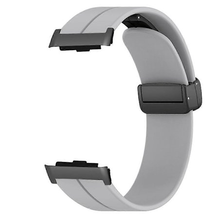 For Huawei Watch D Rem Soft Silikon Klokkereim med Magnetisk Foldespenne LGL
