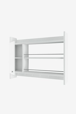 Homitis - Kjøkkenhylle Knerr - Hvit - Hvit - Kjøkkenoppbevaring - Fra Homeroom