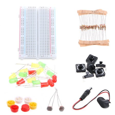 Startpaket R3 Mini Kopplingsdäck LED Jumperkabel Knapp