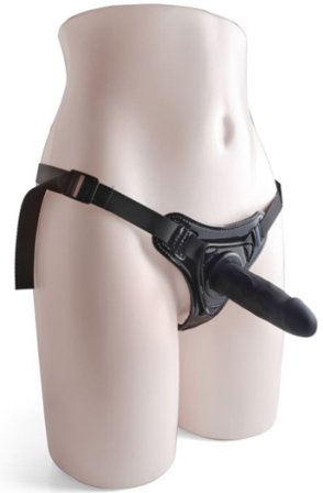 TOYZ4LOVERS Hot Stuff Strap-on Black Strap-on valjailla