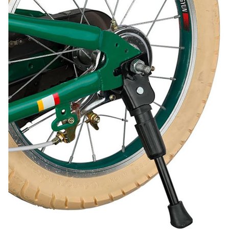 Cykelstativ til børn - 16 tommer - Let at installere - Enkelt-sidet beslag - Sort