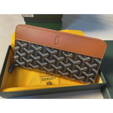 Goya lommebok lang glidelås veske dame lommebok anti-tyveri børste anti-tyveri design