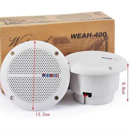 1 par 2-veis høyttalere Båt takhøyttalere Båt vegghøyttalere