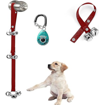 Oppgraderte valpebjeller for dørhåndtak/pottetrening