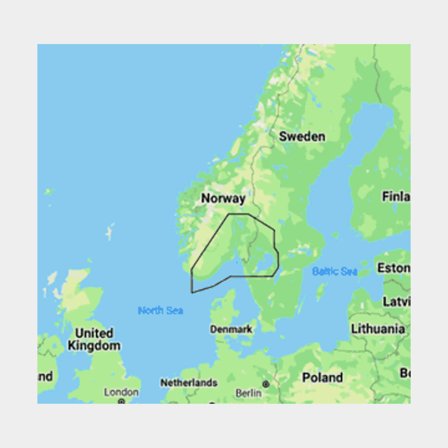 Electronic nautical chart C-MAP Discover – Fiskebäckskil – Lyndgal