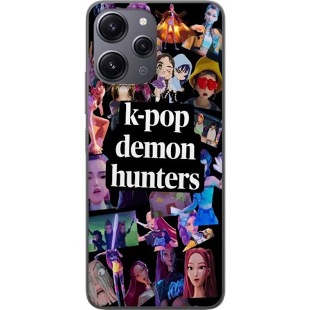 Kompatibelt Mobilskal till Xiaomi Xiaomi Redmi 12 KPop Demon Hunters glow edition samlarobjekt