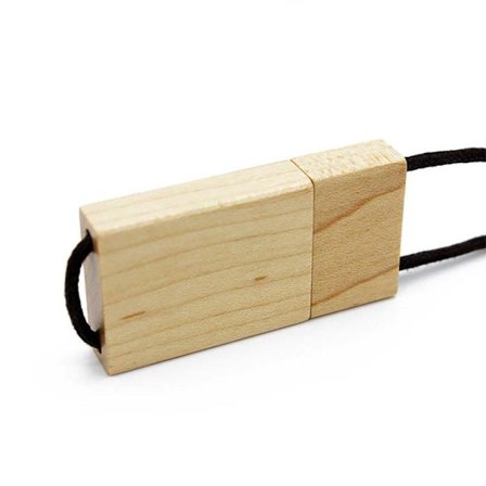 USB-minne 32 GB - Trä med rep