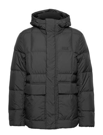 Frozen Lake Jacket M Fôret Jakke Svart Jack Wolfskin