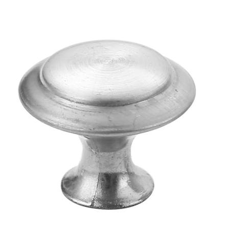 Kaapin ovien nupit pyöreä sieni-muotoinen vetokahva ruostumaton teräs harjattu laatikon ovelle kaappiin vaatekaappiin (14 kpl, hopea)