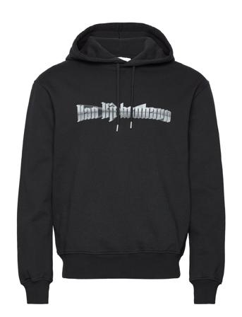 Artwork Regular Hoodie Hettegenser Genser Svart HAN Kjøbenhavn*Betinget Tilbud