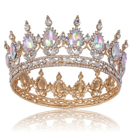 Prinsesskronor och diadem för små flickor - perfekt present till barndomen