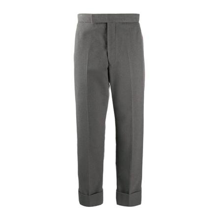 Thom Browne, Trousers Szary, Mężczyzna, Rozmiar: L