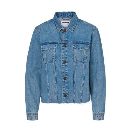 Noisy May, Jacket jeans Blauw, Dames, Maat:S,Katoen