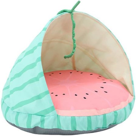 Sommar Hund Kylmatta Katt Säng Bo Nest Kennel Kudde Säng Vila Hus