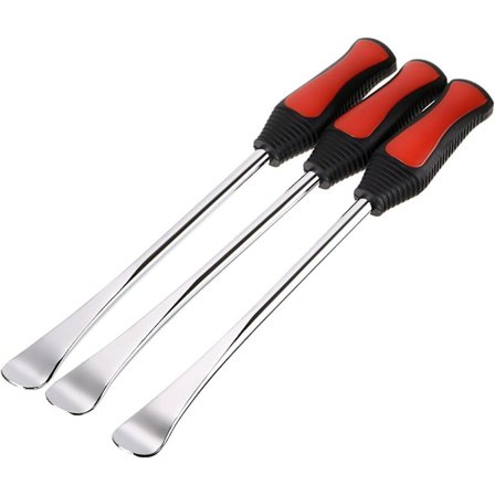 Dekkspaksett med 3 dekkspiker, 29,5 cm, for motorsykkel, sykkel og bil