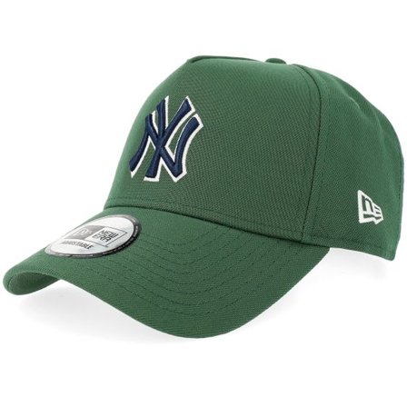 New Era - MLB Grön adjustable Keps - New York Yankees Outline Script Green A-Frame Adjustable @ Hatstore