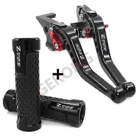 Til KAWASAKI Z750 Z 750 2004 2005 2006 F14 K750 Motorcykel Bremse Koblingshåndtag styr Håndtag Gri