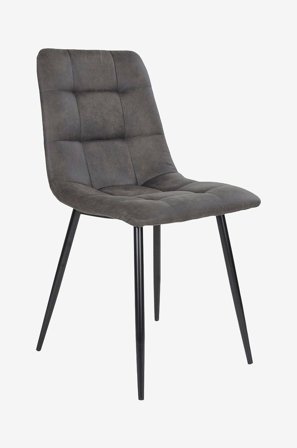 House Nordic - Spisebordsstol Middelfart, 2-pak - Grå - Stole - Fra Homeroom