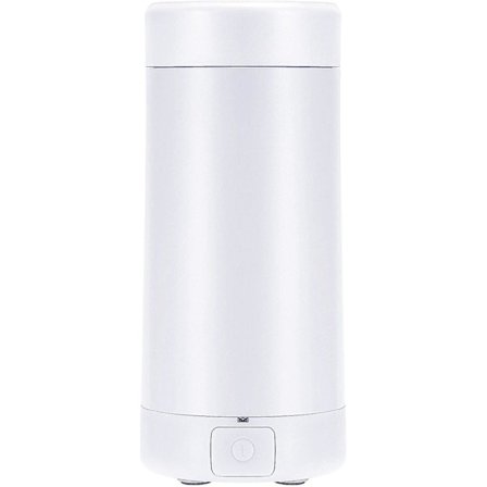 Kannettava sähköinen matkakattila Mini termos nopea kiehuva teekannu, valkoinen