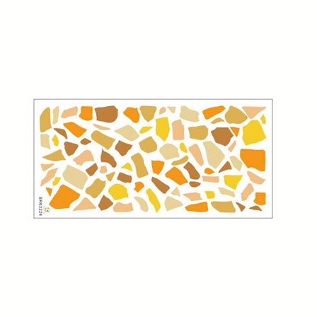 Väggdekor Tapet GUL GUL