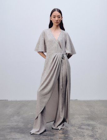 Ida Sjöstedt Carly Dress - Beige - 38