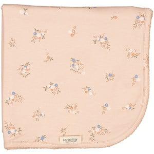 Kids - MarMar Copenhagen Printed Blanket Rose Bouquet One Size - Textile - One size - Pink