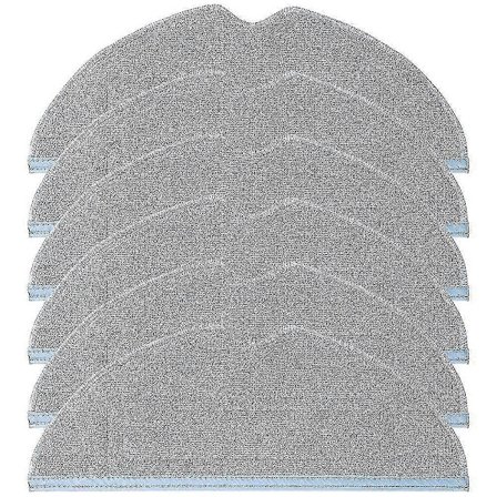 6-pakning Erstatningsmoppeputer for S7 S7+ T7s Plus Tilbehør Gjenbrukbare Våte Mikrofiber Myke Puter (haoyi