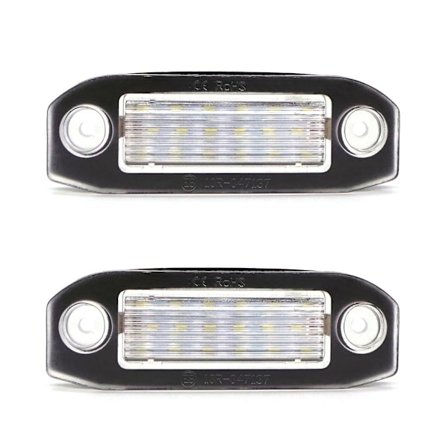 Volvo LED rekisterikilven valot 2x650lm, sarja 2kpl