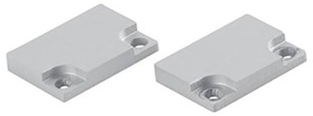 Hide-a-Lite 7552583 Gavl 2-pak, lav U-profil, Belysning