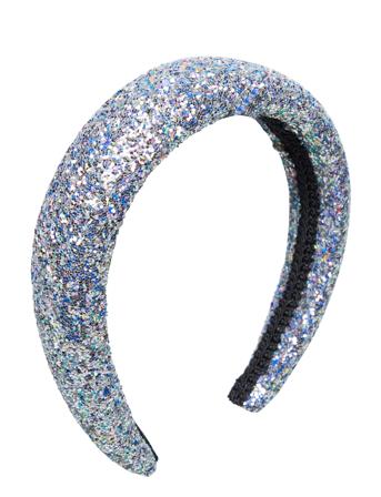 Jazzy Hairbrace Accessories Hair Accessories Hair Band Silver Becksöndergaard