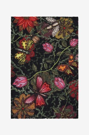 InHouse Group - Dörrmatta Ladybugs - Monivärinen - Ovi- & porrasmatot - 60X90 - - Homeroom