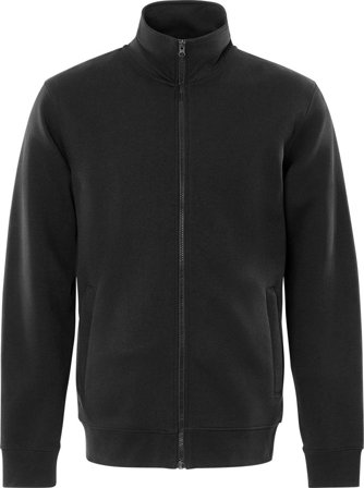 Fristads Herr Acode sweatshirt-jacka 1733 SWB, Svart