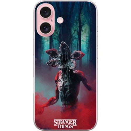 Kompatibelt Mobilskal till Apple Apple iPhone 16 Stranger Things Netflix 80-tals mystik skräck