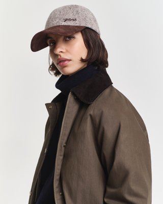 GANT - Teksturert ulllue til dame deep brown