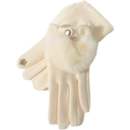 ING Varme Vindtette Berøringsskjermhansker for Kjøring Sykling og Utendørsaktiviteter Oppvarmede Vinterhansker for Menn og Kvinner