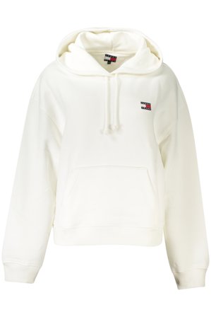 Tommy Hilfiger Felpa Senza Zip Donna Bianco