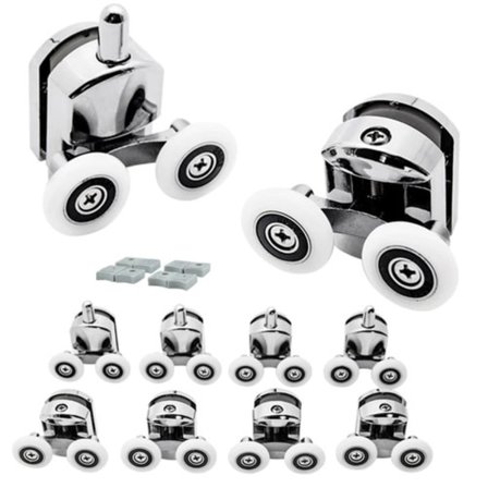 Hjul för Duschkabin / Duschdörr - 8 st