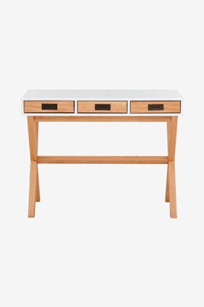 Loft24 - Skrivebord Paulo - Hvit - Skrivebord - Fra Homeroom