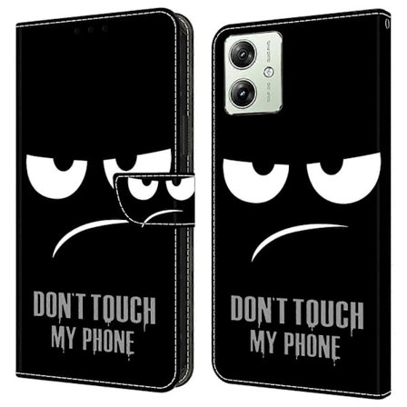 Pung Telefon Cover til Motorola Moto G54 5G Cover 3D Mønster Print Læder Flip Cover