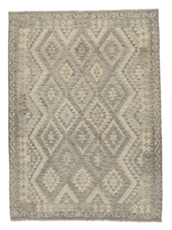 Tapete Kilim Afegão Old Style 178X243 Amarelo Escuro/Laranja (Lã, Afeganistão)