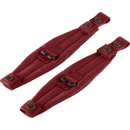 Fjällräven Kånken Mini Shoulder Pads in Ox Red, G-1000