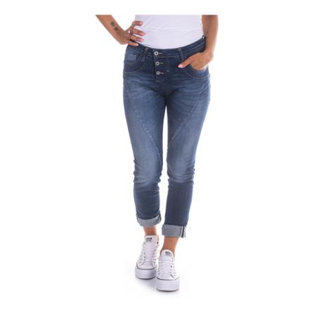 Please P78A Treated Jeans Blå, Dame