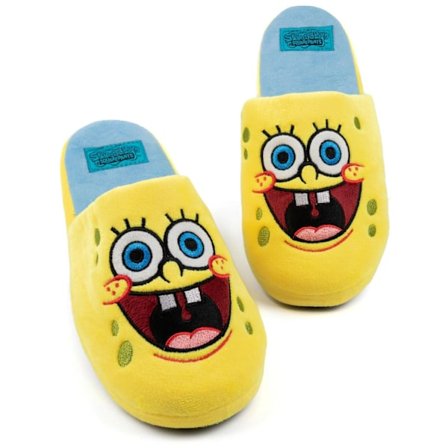 SpongeBob SquarePants Unisex Vuxen Kontrasttofflor 11 UK-12 UK
