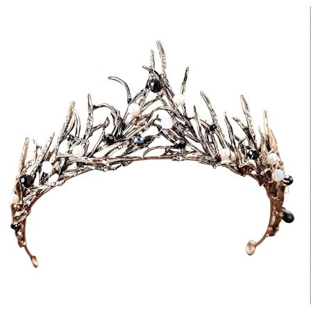 Festlig Hodeplagg Krystallkroner Utsøkt Brudesmykke Lys Farge